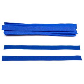 Ножная лента-липучка синяя 37 см 10 шт.