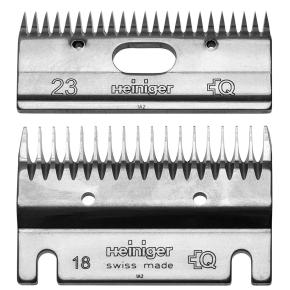 Ножевая пара Heiniger для стрижки лошадей и КРС 18/23