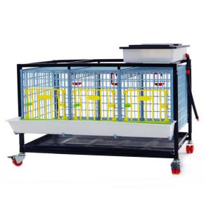 Клетка Comfortplast для бройлеров 3 секции, пластиковая