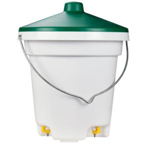 Поилка ведро подвесная 12 л с 3 ниппелями для кур