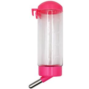 Поилка-шарик для кроликов, хомяков, грызунов, 500 мл, розовый