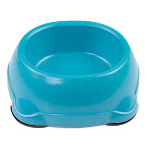 Миска для собак и кошек, 15x13.5x5.5 см, 250 мл, синий