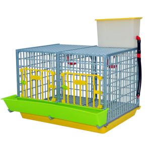 Клетка Comfortplast для бройлеров midi 2 секции, пластиковая