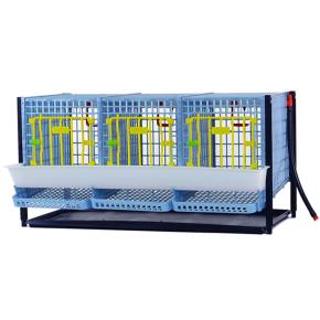 Дополнительный ярус для клетки Comfortplast для куропаток 3 секции, пластиковый