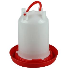 Поилка вакуумная 1.5 л с ручкой для цыплят, кур, уток, бройлеров и других птиц