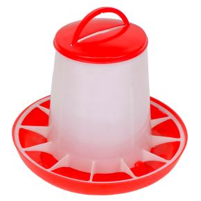 Кормушка бункерная 6 кг пластик с разделительной решеткой для кур, уток и другой домашней птицы