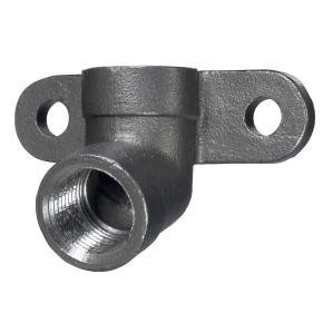 Крепление для ниппельной поилки 15°, нерж. 1/2 - 1/2"