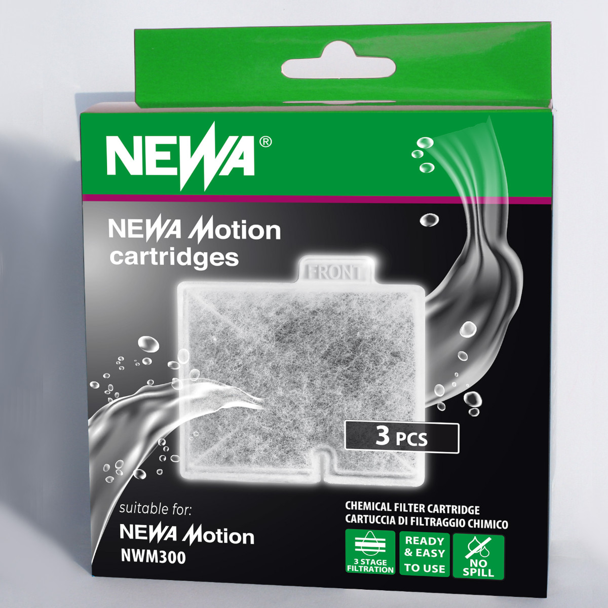 Картридж для фильтра Newa Motion NWM300 химический, 3 шт.