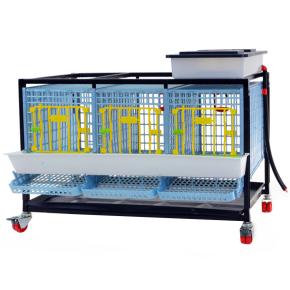 Клетка Comfortplast для куропаток 3 секции, пластиковая