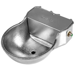 Поилка автоматическая 3,1 л для лошадей, КРС, овец, собак, алюминий