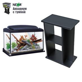 Аквариум с тумбой Newa Hobby NH 30, 30 л с фильтром и LED освещением
