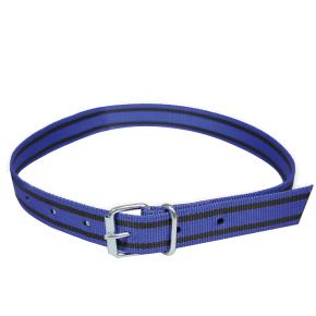 Маркировочный ошейник синий с пряжкой 130 см