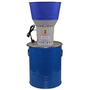 Зернодробилка HobbyFarm EM-50 для измельчения зерна электрическая с функцией мельницы / в комплекте 4 сита