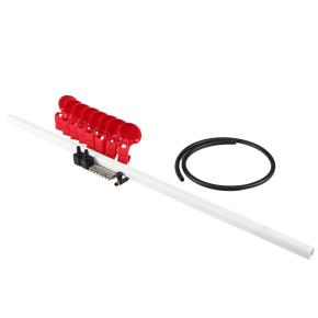 Ниппельная система 8 металлических поилок для цыплят и перепелов