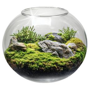 Аквариум круглый Newa Bohemia 4 л, диаметр 21 см