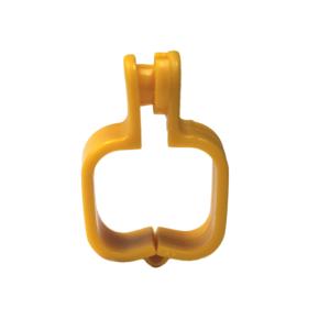 Зажим пластиковый для крепления трубы 22х22 мм