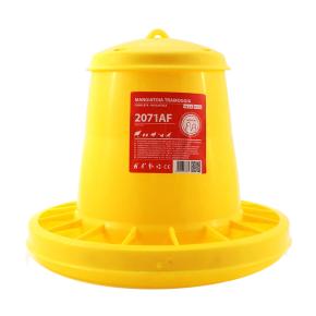 Кормушка бункерная 3,5 кг пластик с разделительной решеткой для цыплят