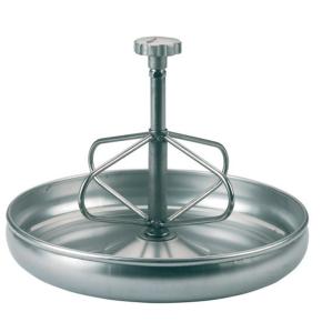 Кормушка-поилка 2 л нерж. cталь для поросят