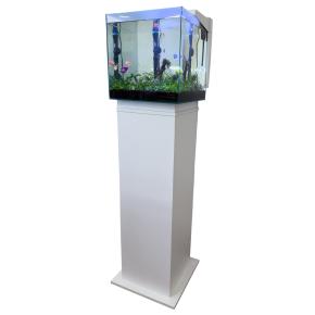 Аквариум с тумбой Newa More NMO 50W Daylight LED 45 л с фильтром, нагревателем и освещением рассвет-закат, белый NEW VERSION