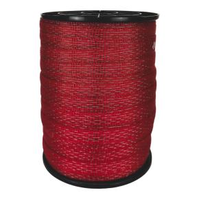 Лента для электропастуха FarmGuard красная 12 мм / 200 м