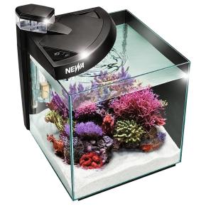 Аквариум Newa More reef NMO 50R Daylight LED, 45 л, с фильтром, скиммером, нагревателем и освещением рассвет-закат, черный NEW VERSION​