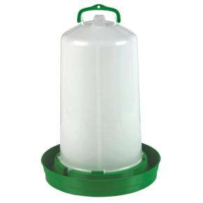 Поилка вакуумная 12 л с пробкой и ручкой, поддон 5 см