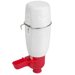 Поилка навесная с емкостью 0,5 л в клетку пластик для кур и домашней птицы