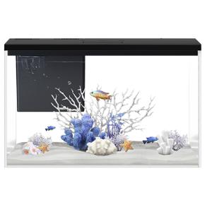 Аквариум Pawgether GR1S 14 л, WI-FI, с фильтром и LED-лампой, черный