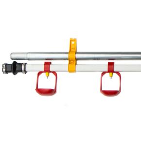 Труба поения в сборе 3 м, 15 ниппелей