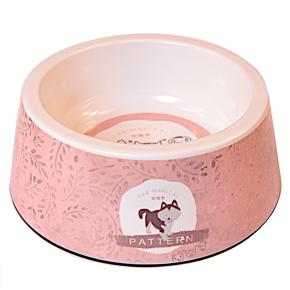 Миска меламиновая для кошек и собак, диаметр 22 см, 950 мл, хаски