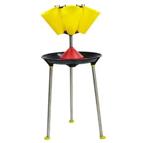 Установка для убоя куропаток, фазанов 5 конусов, карусельная, со стойкой, пластик, сталь