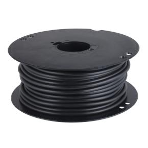 Кабель высоковольтный с двойной изоляцией для электроизгороди, диаметр 9 мм, 50 м