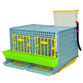 Клетка Comfortplast для куропаток midi 2 секции, пластиковая
