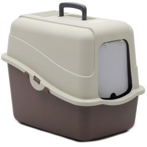 Туалет-домик для кошек Solitude Range 48х38х43 см, коричневый​