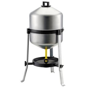 Поилка сифонная 22 л оцинкованная сталь