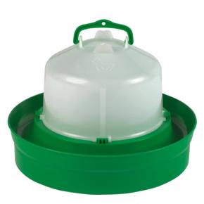 Поилка вакуумная 5 л с пробкой и ручкой, поддон 5 см