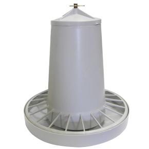 Кормушка бункерная 12 кг пластик с разделительной решеткой 