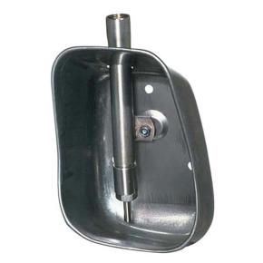 Поилка ниппельная с чашей для поросят до 35 кг 1/2" внутреннее верхнее подключение