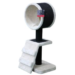 Когтеточка-комплекс 25х35х67 см, черный