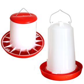 Поилка вакуумная 8 л (YL5338-8), кормушка бункерная 9 кг (YL5106-9), набор