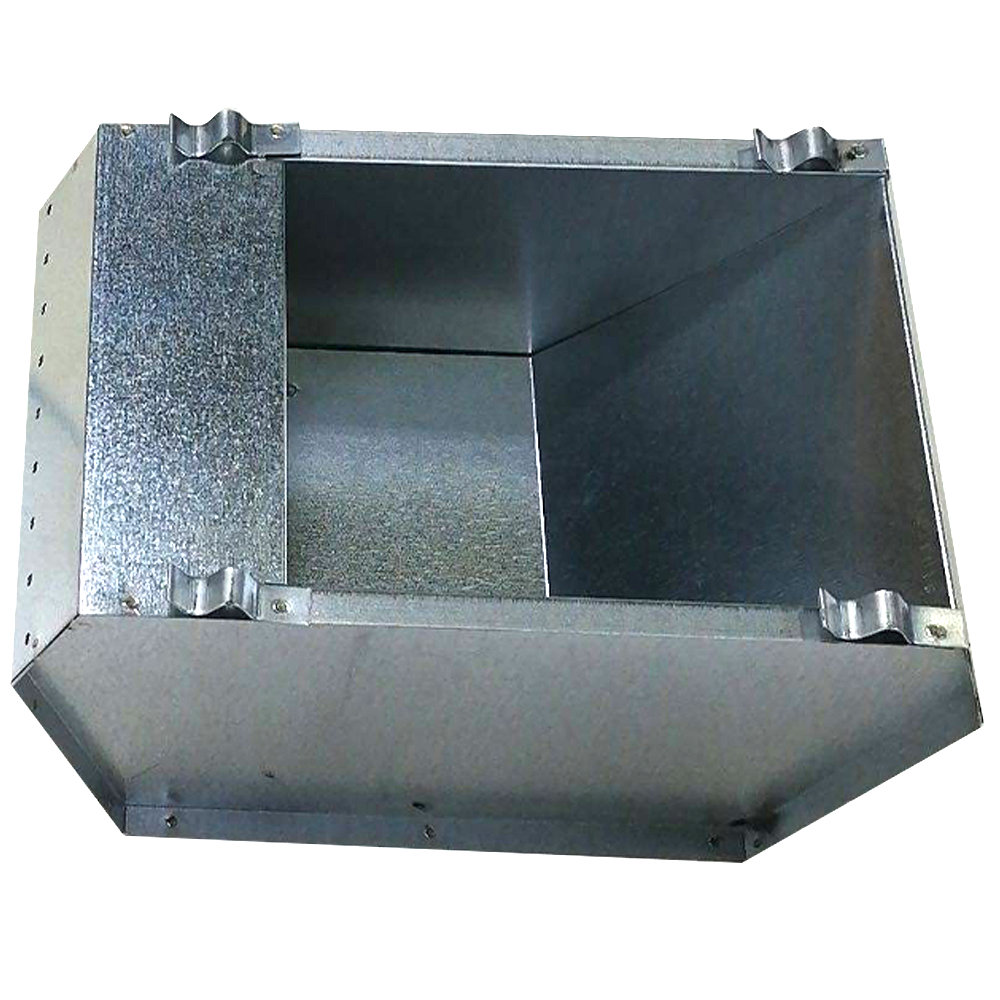 Кормушка бункерная для кроликов 1 секция металл 145 мм без крышки