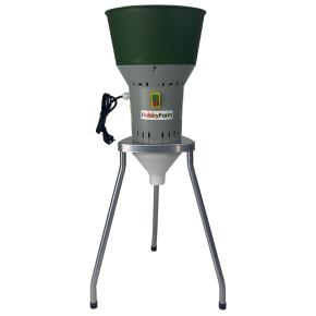 Зернодробилка HobbyFarm EM-50WL, на ножках для измельчения зерна электрическая с функцией мельницы / в комплекте 4 сита