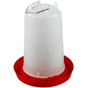 Поилка вакуумная 8 л с ручкой для кур, уток, бройлеров и других птиц