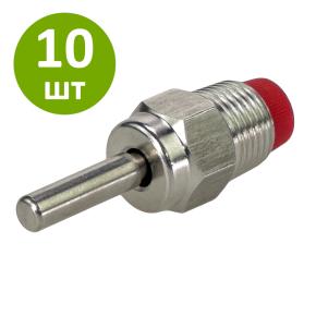 Поилка ниппельная для молодняка и откормочных свиней 1/2 дюйма с тонким штифтом, комплект 10 шт.