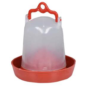 Кормушка бункерная 0,5 кг для цыплят, перепелов и другой мелкой птицы, пластик