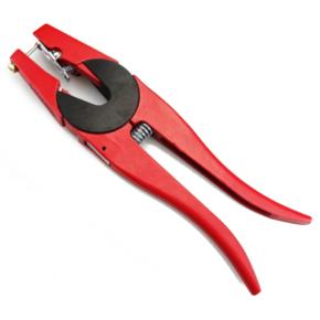 Биркач для установки ушных бирок универсальный, красный