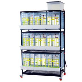 Клетка Comfortplast для бройлеров 3 секции, 3 яруса, пластиковая