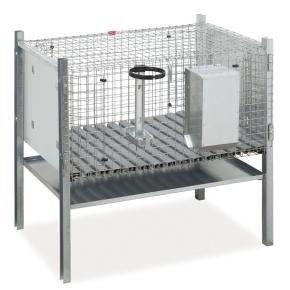 Клетка для кроликов 70 см односекционная 