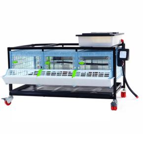 Брудер для цыплят CB25 3 секции, пластиковый