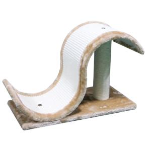 Когтеточка-волна 48х25х33 см, бежевый